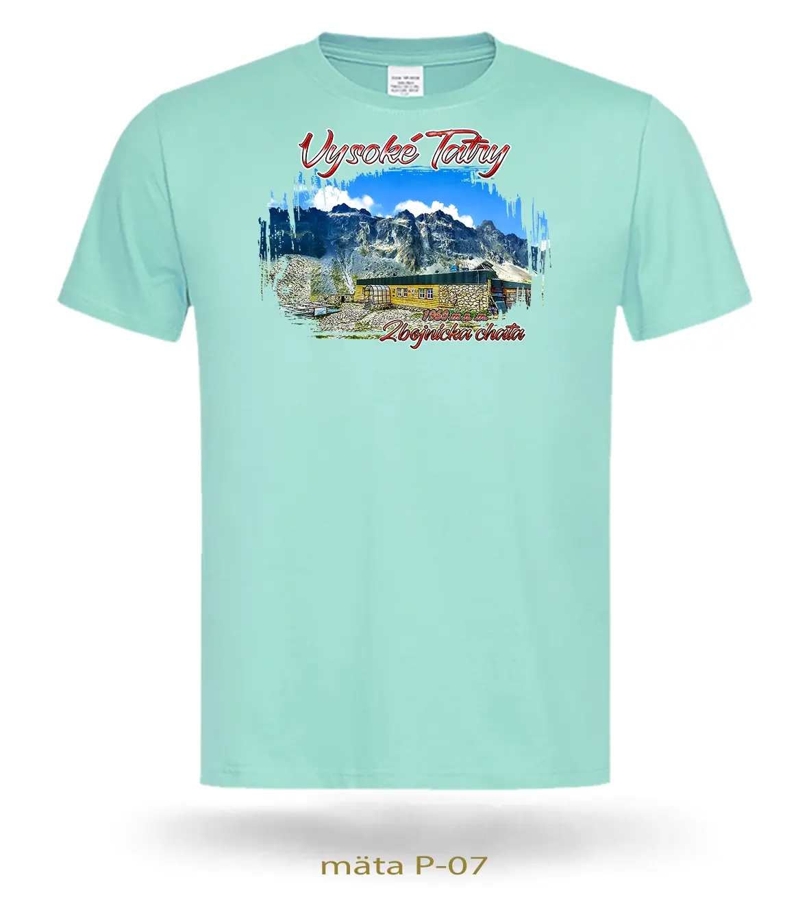 Trička pánske ZBOJNÍCKA CHATA Vysoké Tatry